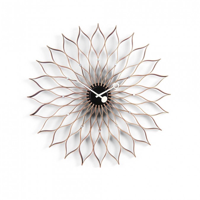 Sunflower clock