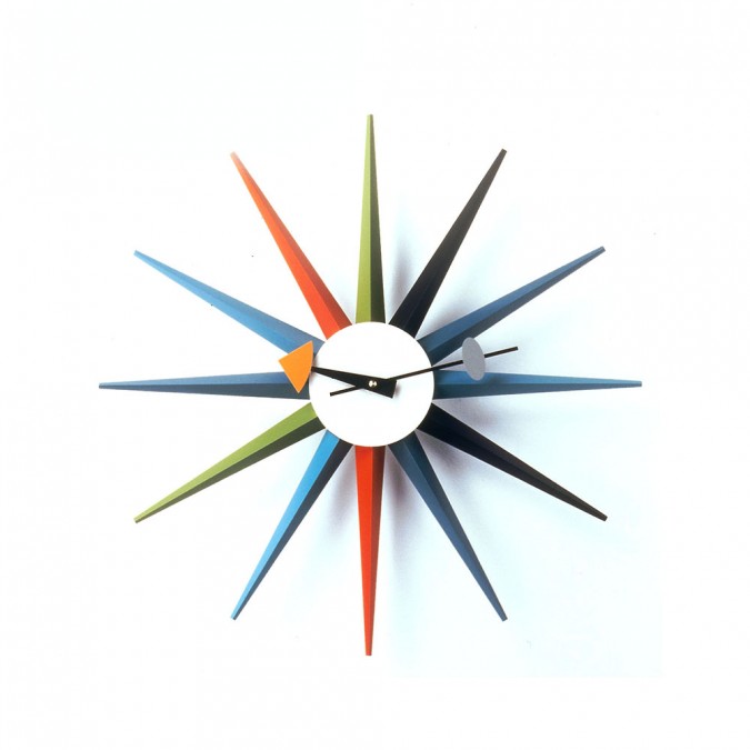 Sunburst Clock