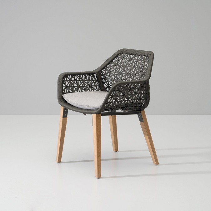 Maia Rope Dining Armchair