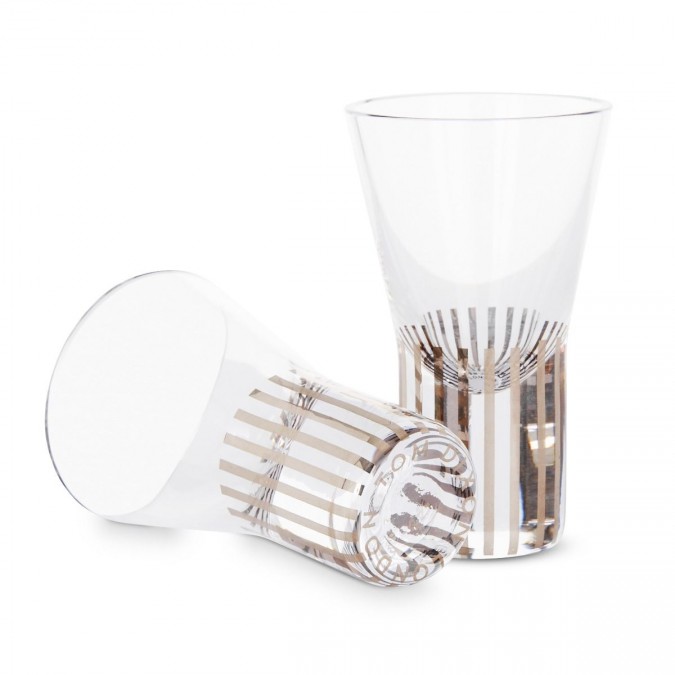 Tank Shot Glasses Platinum