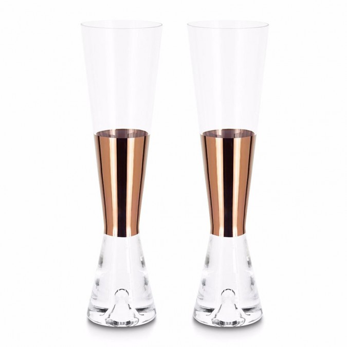 Tank Champagne Glasses