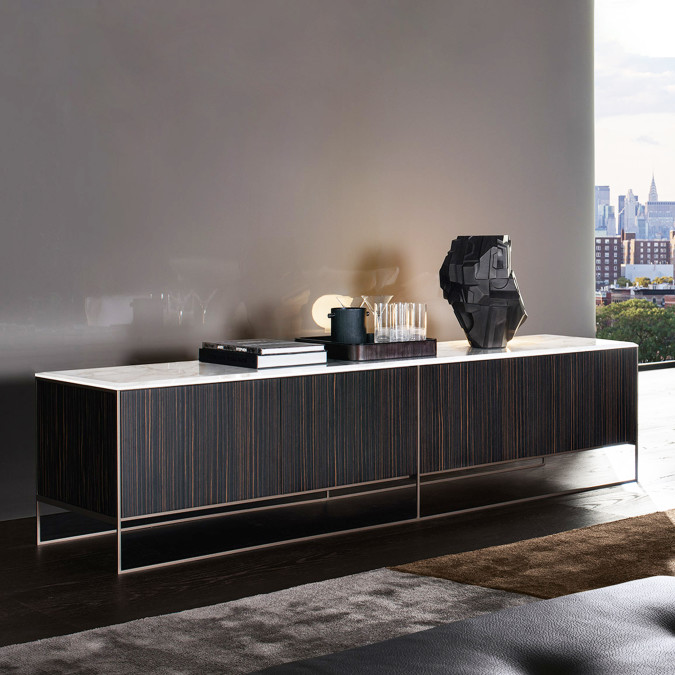 Calder Bronze Credenza (Immediate Delivery)