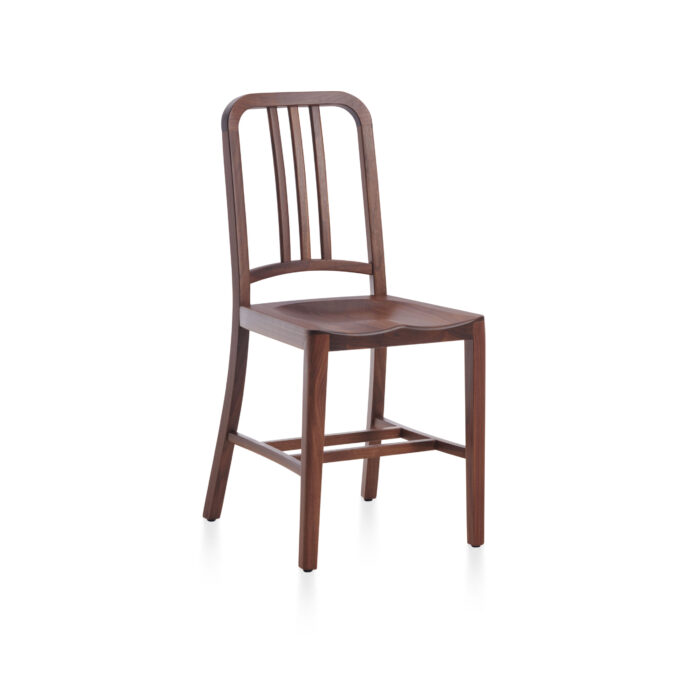 Navy Wood Chair