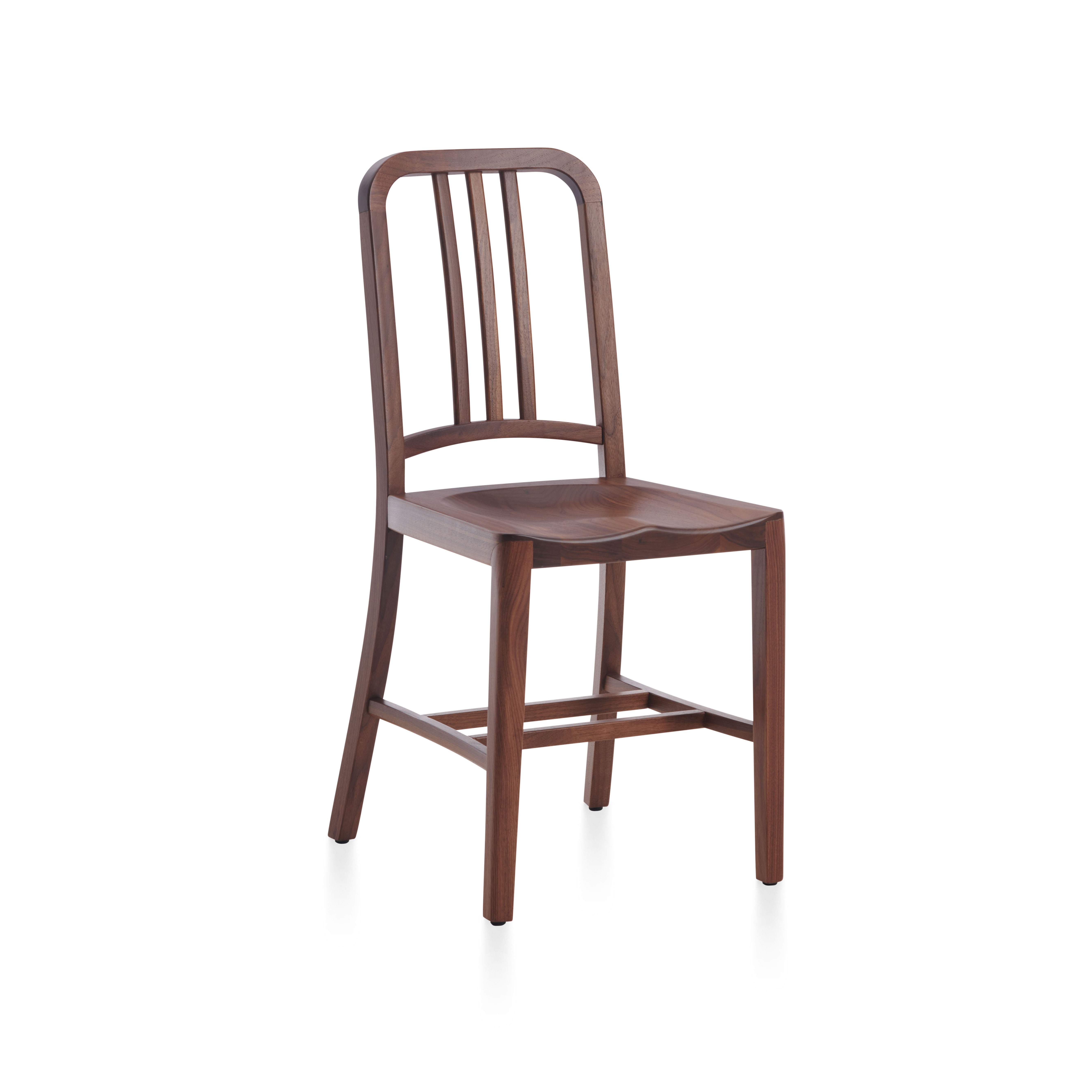 Navy Wood Chair
