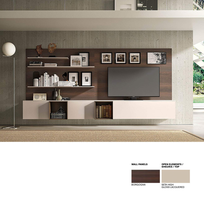 Spazio Wall Unit – Quick Ship