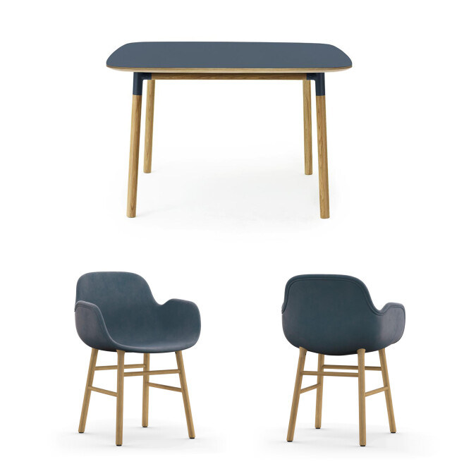 Form Table + Armchairs (Immediate Delivery)