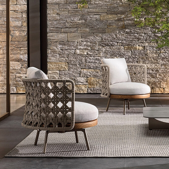 TORII OUTDOOR ARMCHAIRS (Immediate Delivery)